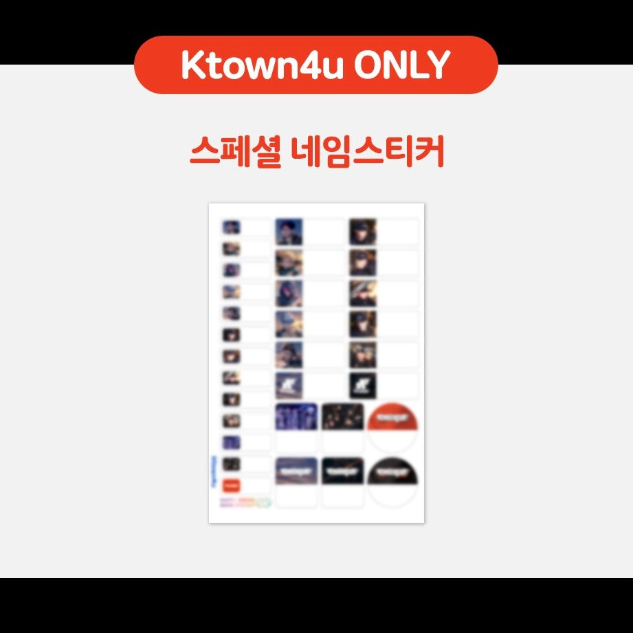 【線下】KTOWN4U PLAVE 姓名貼