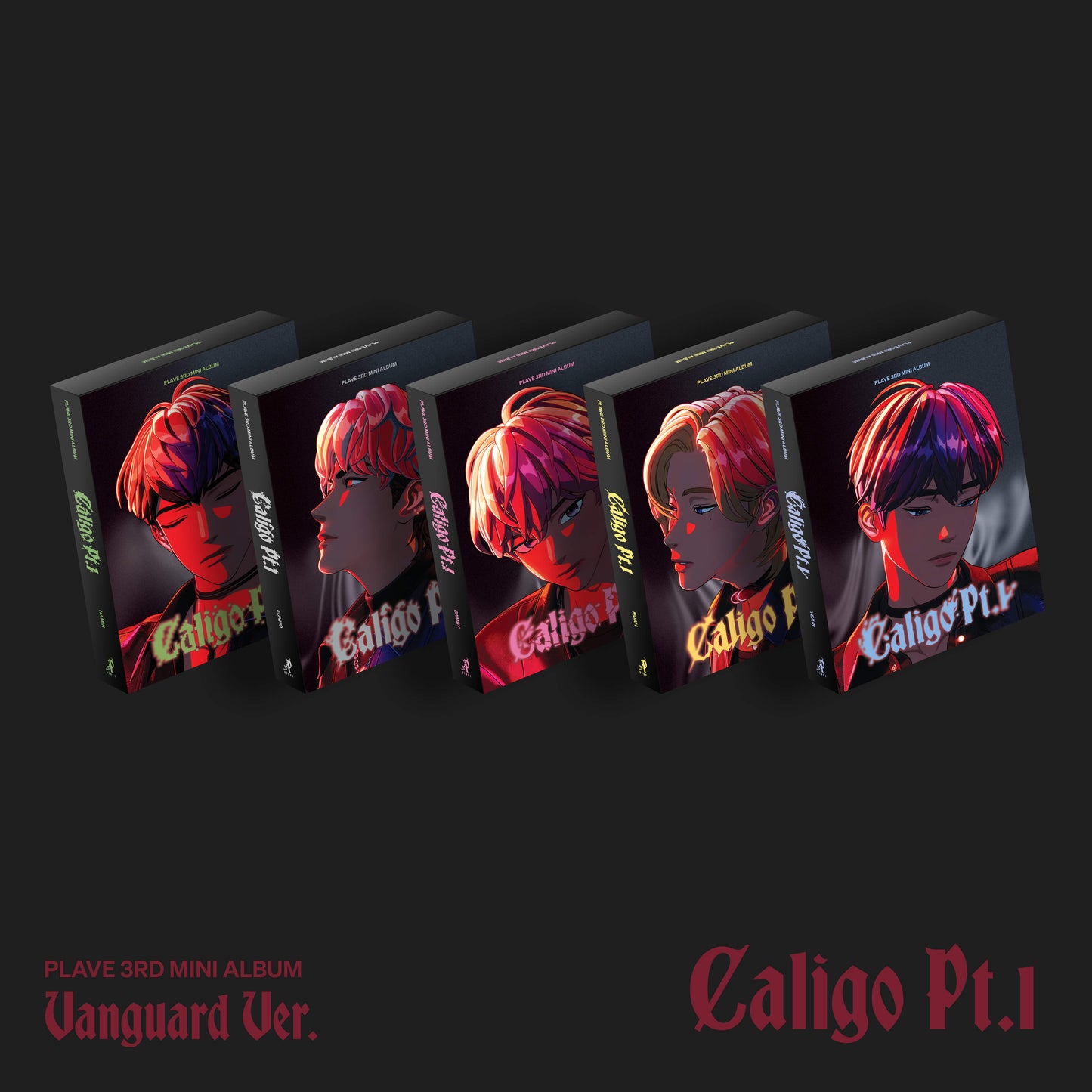【預購】PLAVE 3rd Mini Album 'Caligo Pt.1' (Vanguard Ver)