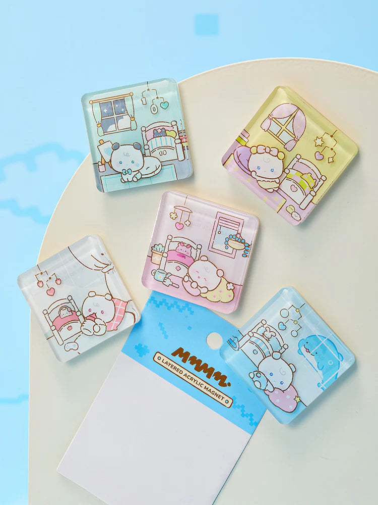 【預購】MMMM LAYERED ACRYLIC MAGNET