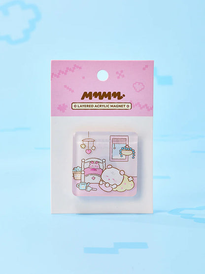 【預購】MMMM LAYERED ACRYLIC MAGNET
