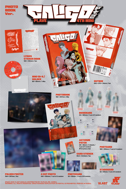 【預售】PLAVE 4th Mini Album 'Caligo Pt.2' (PHOTOBOOK Ver.)  TME通路