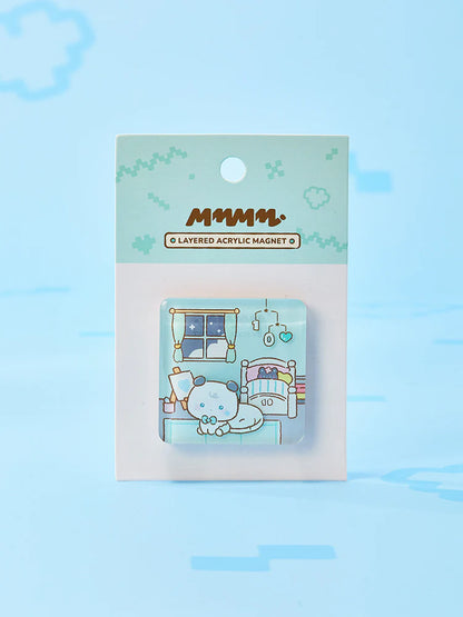 【預購】MMMM LAYERED ACRYLIC MAGNET