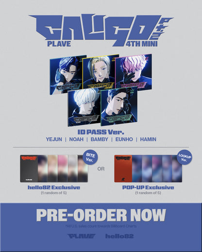 【現貨】PLAVE 4th Mini Album 'Caligo Pt.2' (ID PASS Ver.)  Hello82通路