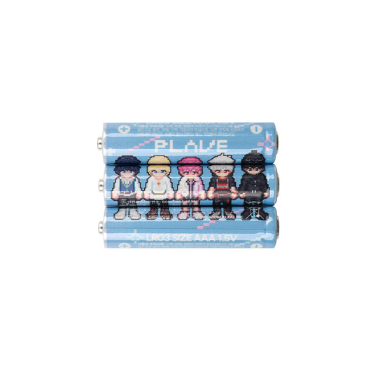 【現貨】PLAVE 電池(3EA, 1SET)