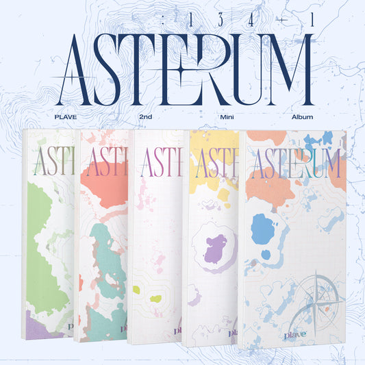 【預購】PLAVE 2nd Mini Album 'ASTERUM : 134-1' MINI CD Ver.