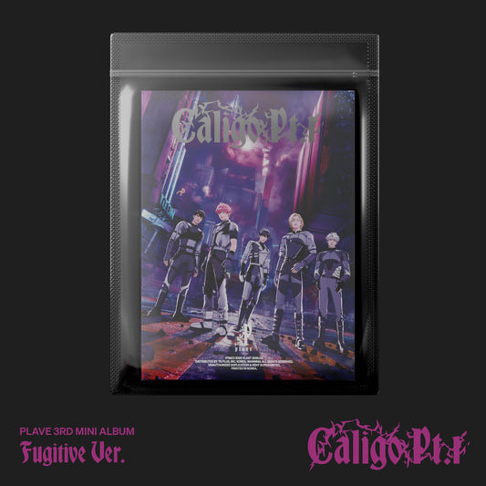 【預購】PLAVE 3rd Mini Album 'Caligo Pt.1' (Fugitive Ver.)