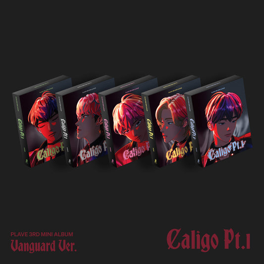 【預購】PLAVE 3rd Mini Album 'Caligo Pt.1' (Vanguard Ver)